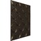 Ekena Millwork 19 5/8in. W x 19 5/8in. H Delfina EnduraWall Decorative 3D Wall Panel Covers 2.67 Sq. Ft. WP20X20DLCDB - alternate 6
